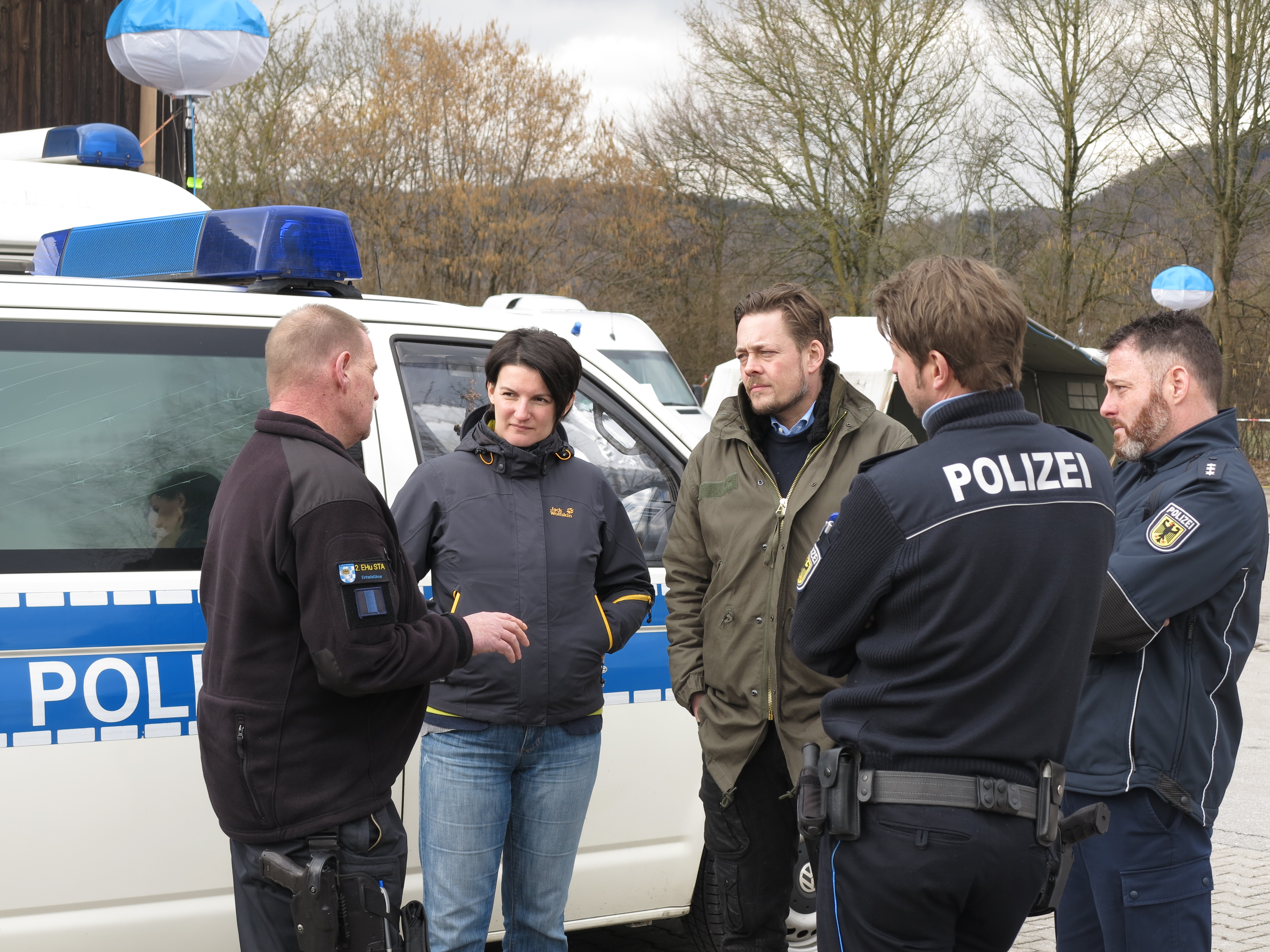 Besuch der Polizei